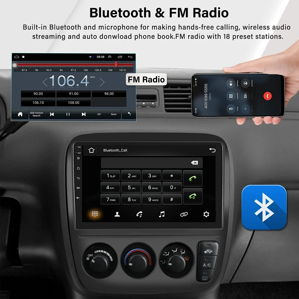 Android 16 Carplay Auto Per Chevrolet Aveo 2 Sonic T300 2011 2012 2013 2014 2015 Autoradio GPS Stereo Lettore Multimediale 2din DSP - immagine 4