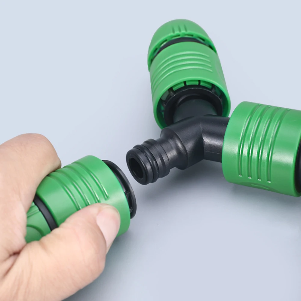 

Garden Hose Pipe Splitter Garden Tap Splitter 3 Way Water Hose Connector Set with Y Junction Connector 1/2 inch
