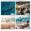 microfiber Thickened towel sports travel quick-drying super absorbent and super soft large hair towel lightweight fitness towel 6