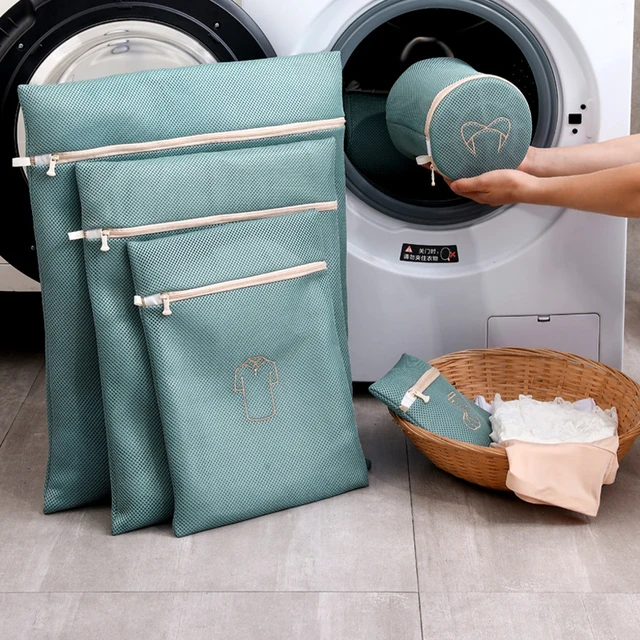 Xiaomi Mijia Mosókáska Hálómosó Fehérnemű Mosógép Táskák Hordozható Ruhák Szervező Zokni Melltartó Mosoda Kosár - Image 2