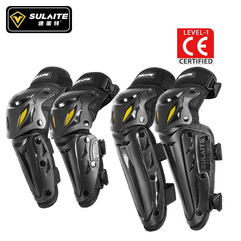 Protections Coude Et Genou WOSAWE – Pour Moto, VTT, Ski, Sports Extrêmes | Coque Dure Et Respirante