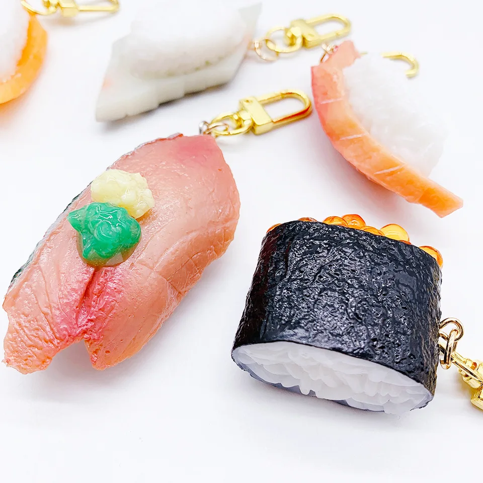 ifundom 3 Stücke Sushi Schlüsselanhänger Als Rucksack ifundom 3 Stücke Sushi Schlüsselanhänger Als Rucksack