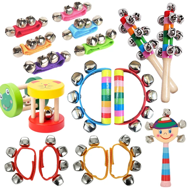 Bunte Baby-Rasseln – Sensorisches Spielzeug für die Entwicklung
