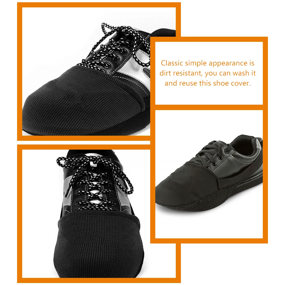 2 Pairs Sports Bowling Shoes Covers Wear-resist Slider Sports Tool Equipment Sliders Sliding Cotton Slipping Mat