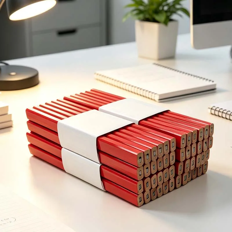 10 Woodworking Pencils, Suitable for Learning, Office Use, Classroom Rewards, Doodling, Marking, Furniture Marking, Wall Drawing, Paper Sketching, Etc - 4