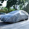 The Four Seasons Fit Full Car Cover Waterproof Dustproof PE Film Coat Aluminum Protective Sunshade UV Ray Reflectioncar Cover 4