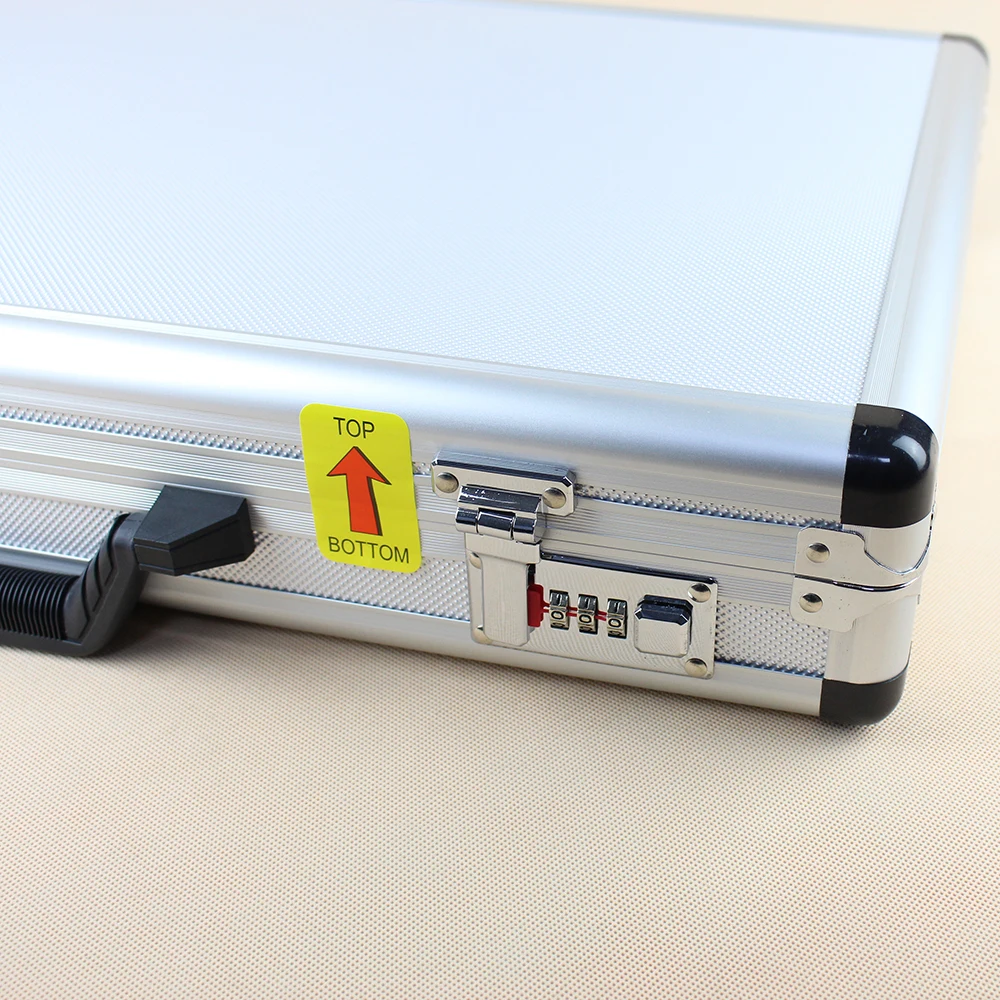 Top Grade 260 Optical Ophthalmic Trial Lens Set Case High Quality Lenses Silver Aluminum case Plastic Rim