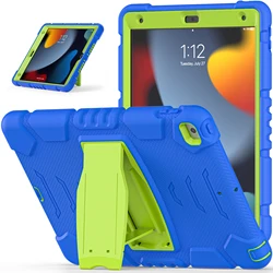 Durable Stand Case with Enhanced Protection - iPad Pro 9.7 2016 (Blue - Line)