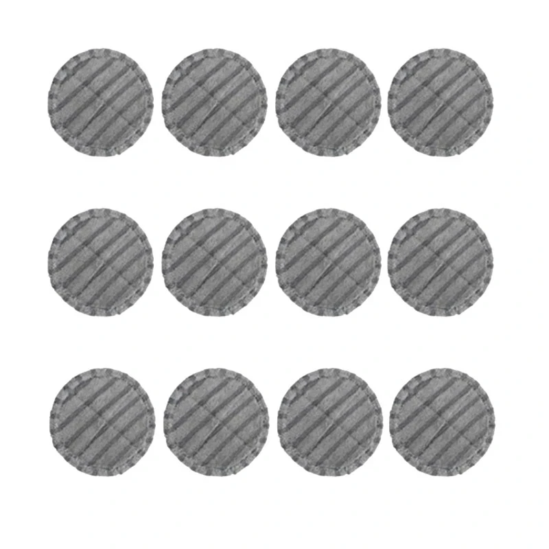 12 Pezzi Panno Per Mocio In Microfibra Per Dyson V7 V8 V10 V11 Wet Dry Electric Mop Head Brush Mopping Pad Parti Dell'Aspirapolvere