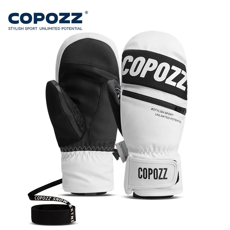 Skiing Gloves COPOZZ New Upgrade Thicken Winter Men Women 3M Thinsulate Thermal Snowboard Waterproof Warm