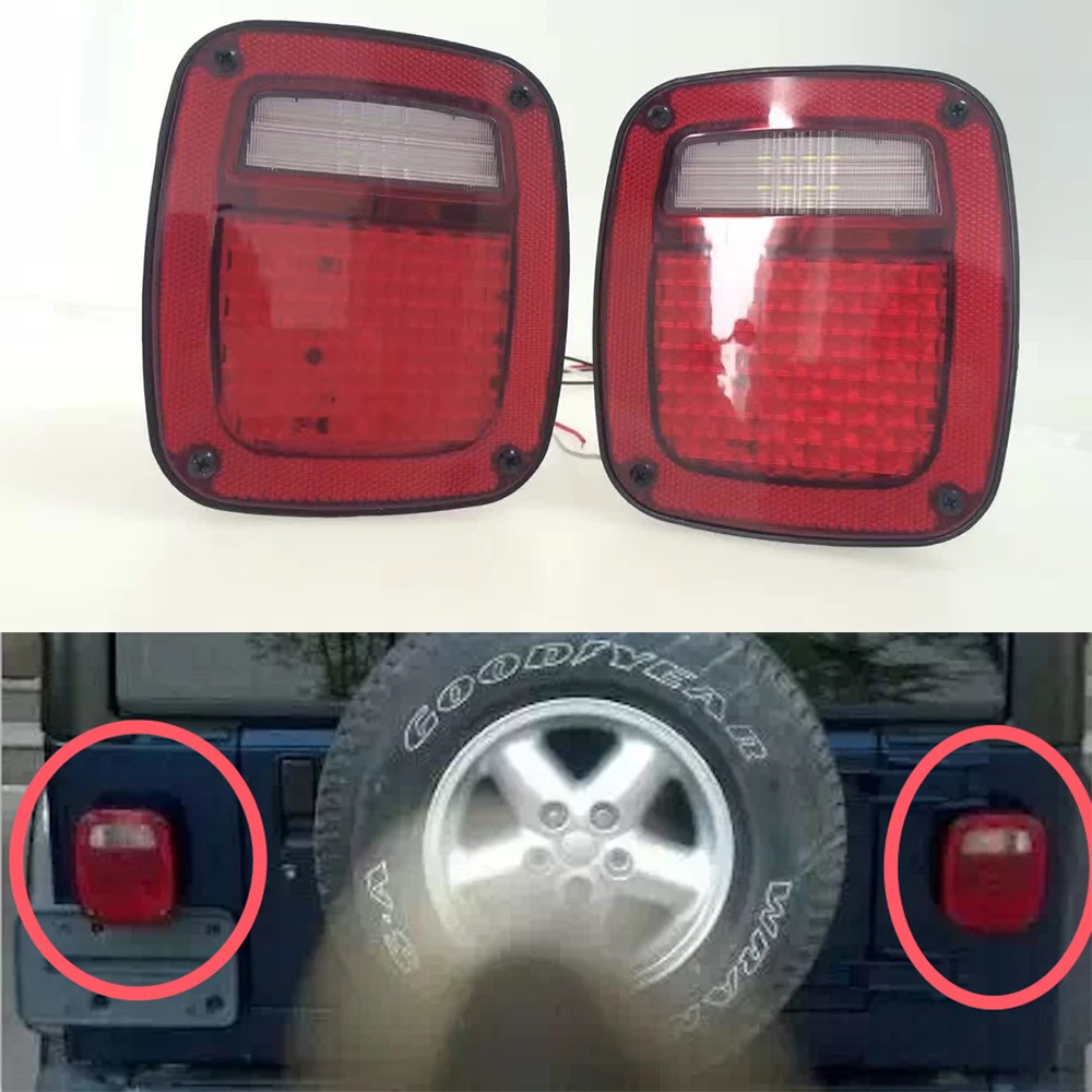 

Задний фонарь для Jeep Wrangler TJ 1997-2006 J204, 1 пара