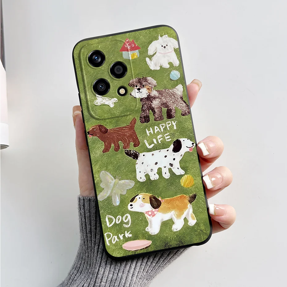 Cute Bear Cartoon Frog TPU Soft Silicone Phone Case Cover
