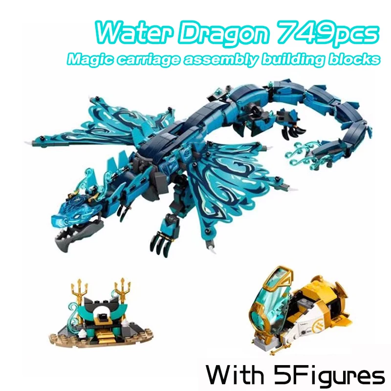 Ninja Series Lloyd Jungle Fire Water Dragon Building Blocks