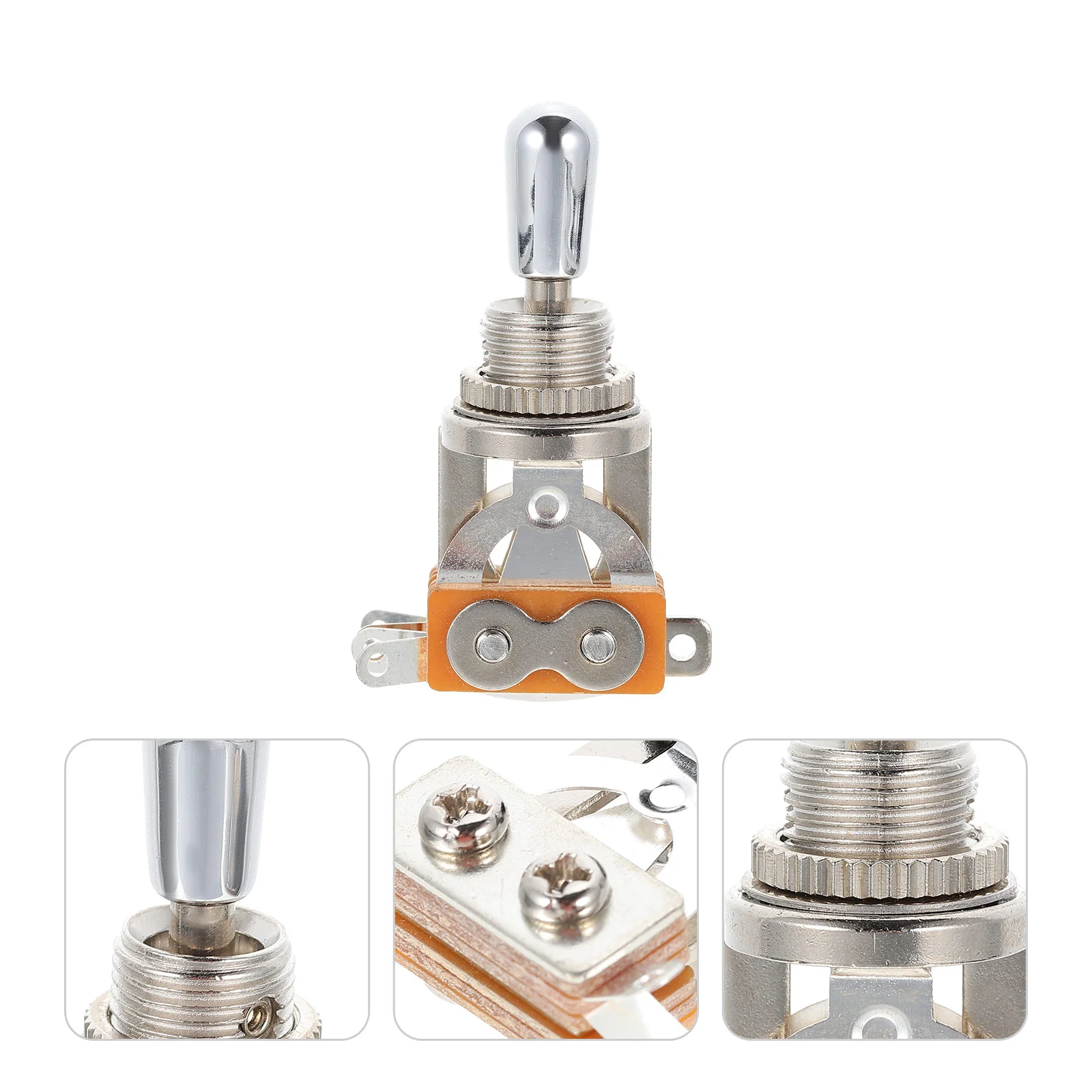 

Electric Guitar Switch Toggle for Pickup Accessories Selector Way Metal Shake Your Head New