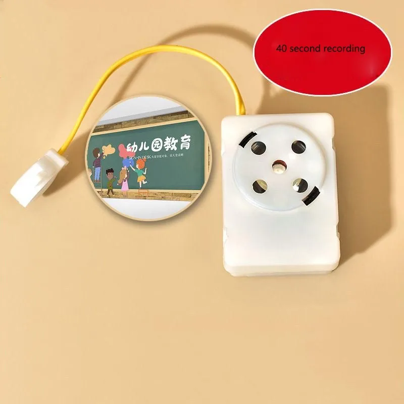Sound Device Voice Recorder for Stuffed Animals Sounds Box Recorder Music Device 4