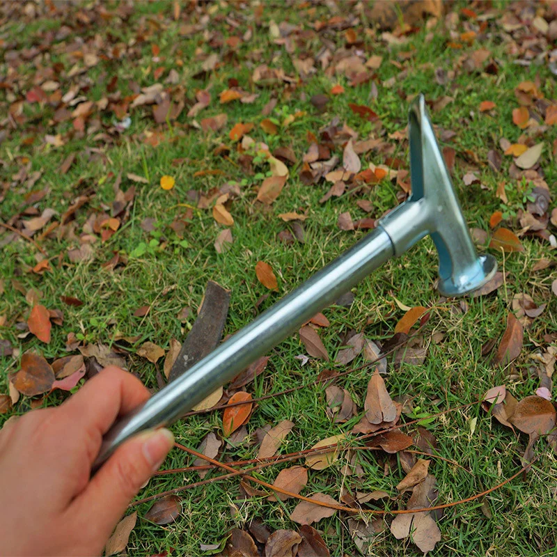 Martello multifunzionale per campeggio all'aperto Martello in acciaio leggero Attrezzatura da campeggio Forniture da campeggio Accessorio per tenda Glamping - immagine 5