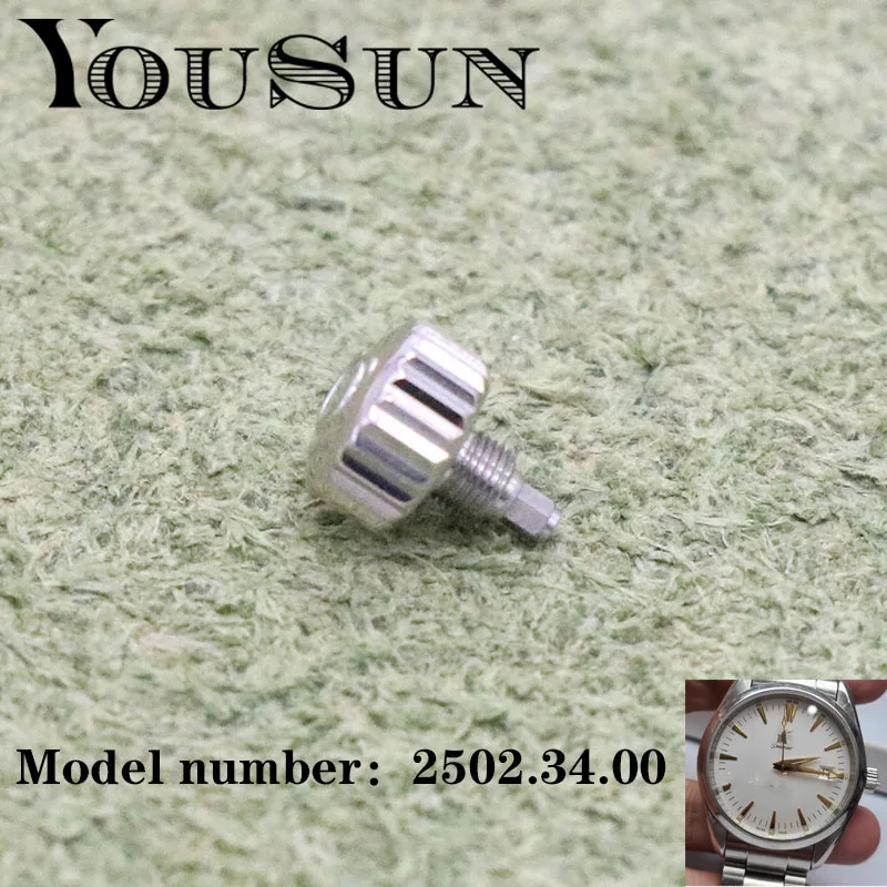 Per Omega Seamaster 150 2502.34.00 Head Watch Maniglia Corona Maniglia Accessori Per Tubi