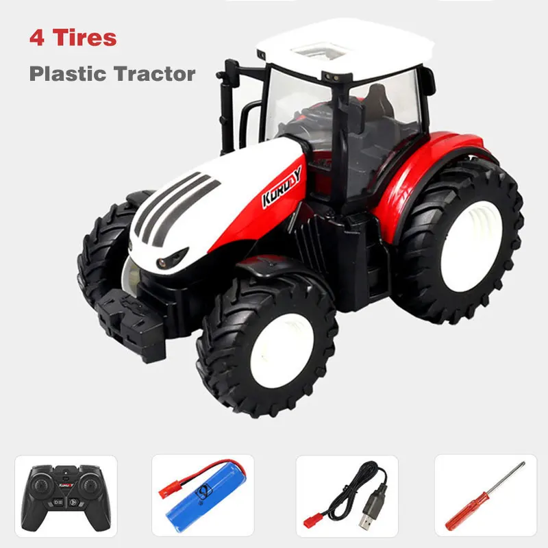 lightning mcqueen remote control car 1:16 RC Car Remote Control Farm Tractors Agricultural Trailer LED 27MHZ Radio RC Farmer Alloy Trucks Electronic Toy Boys Gift rc cars for adults RC Cars