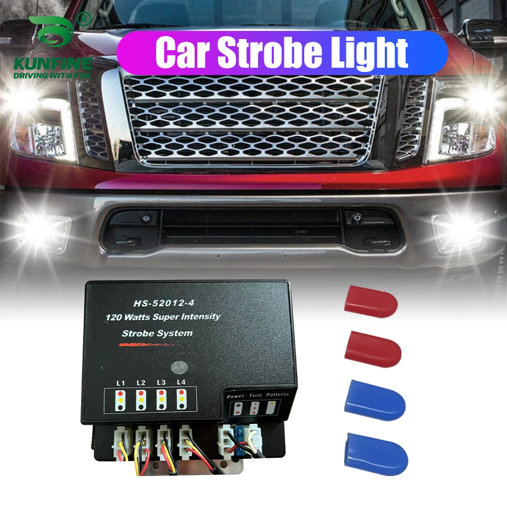 

Wholesale price ! 80W hid bulb 4in1 HID Hide A Way Emergency Warning strobe light High Quality hid strobe light KF-L3010