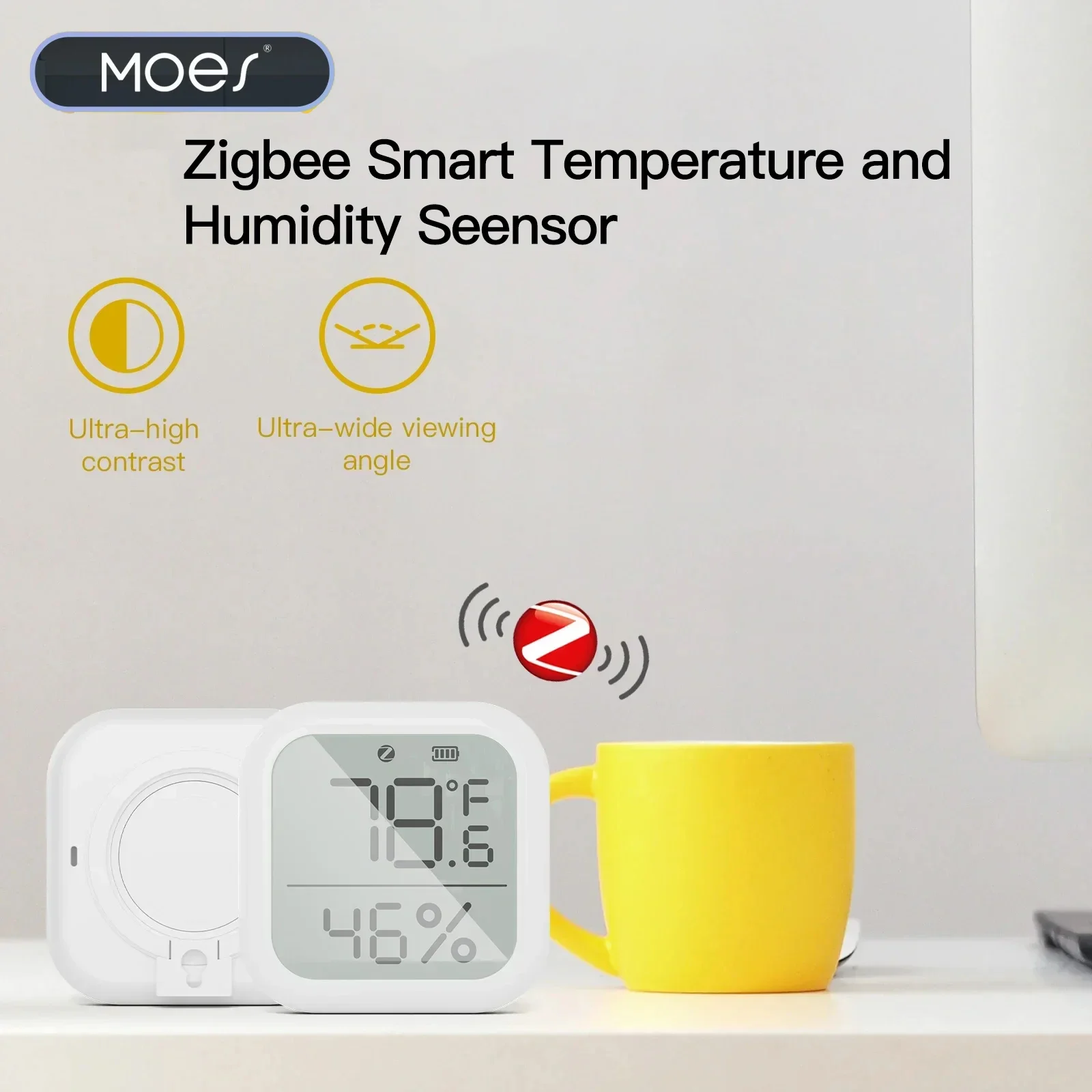 Smart Home Temperature and Humidity Sensor with LED Display
