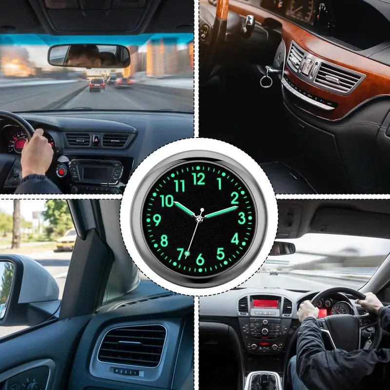 Luminous Quartz Analog Car Dashboard Clock car dashboard clock