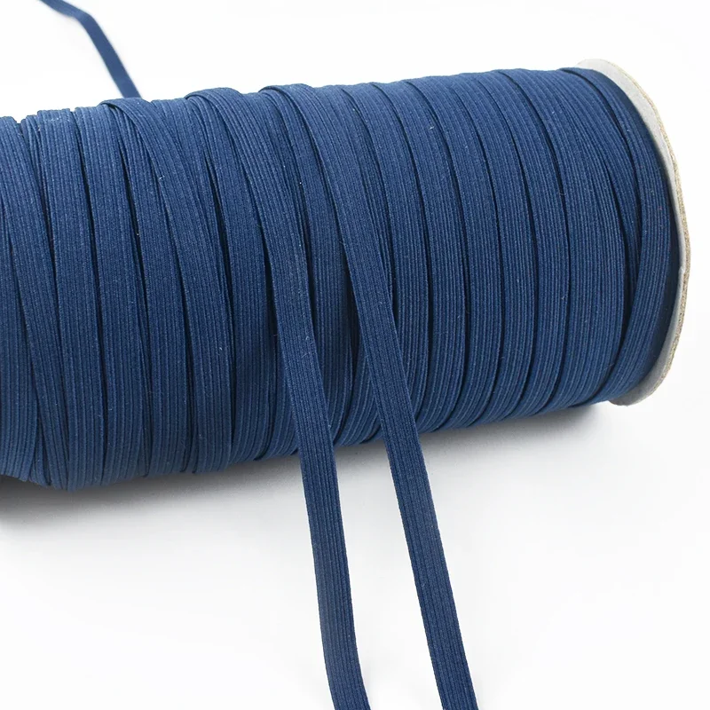Elastic Band - 30 Meters, 6mm Flat Rubber Ribbon for Sewing and Crafting Accessories