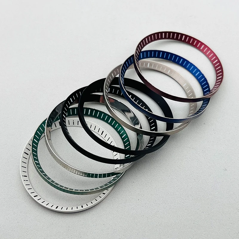Assista Capítulo Anéis Apto para Seiko 6105 6309 Tartaruga Capitão Willard Case de Mergulho Movimento Assista Peças de Reparação Mod 31.4 mm Nh35 Nh36 - Image 2