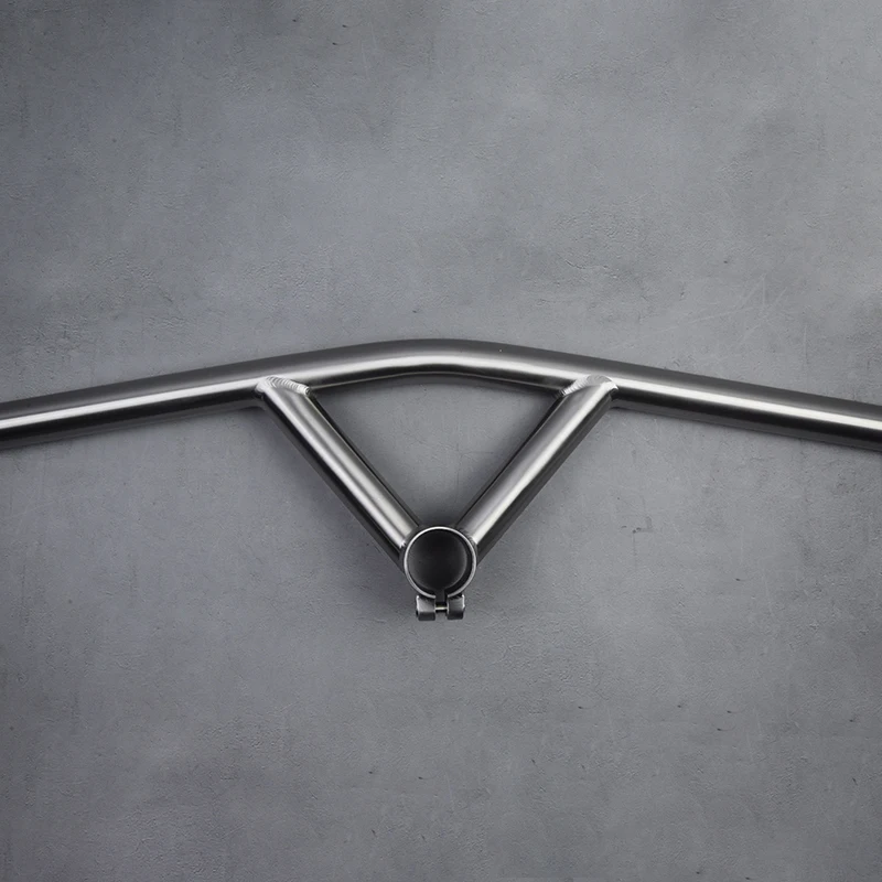 TIRIS-CB6 Titanium Integrated Handlebar and Stem MTB Bike Bicycle Accessories 550-800mm