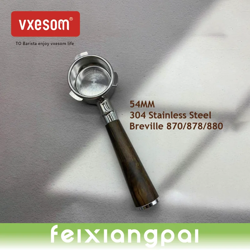 

VXESOM 304 нержавеющая сталь 54 мм бездна для кофе портативное устройство для шалфей/Breville 870/880 сменная корзина для эспрессо
