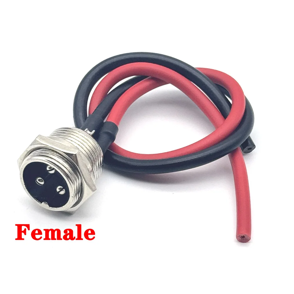 Electric Bicycle Charging Head with Lithium Battery Output Line, 60V 10A Charger Plug Socket
