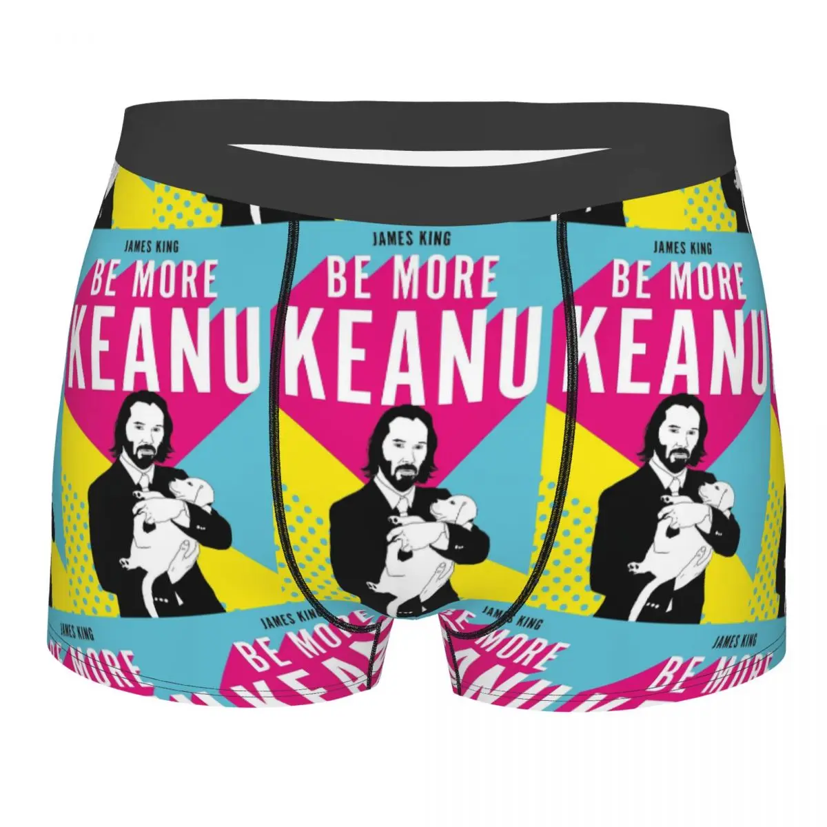 Keanu Reeves Men's Boxer Briefs special Highly Breathable Underpants High Quality 3D Print Shorts Gift Idea