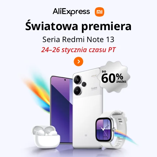 24-26.01.2024 Światowa Premiera Serii Redmi Note 13