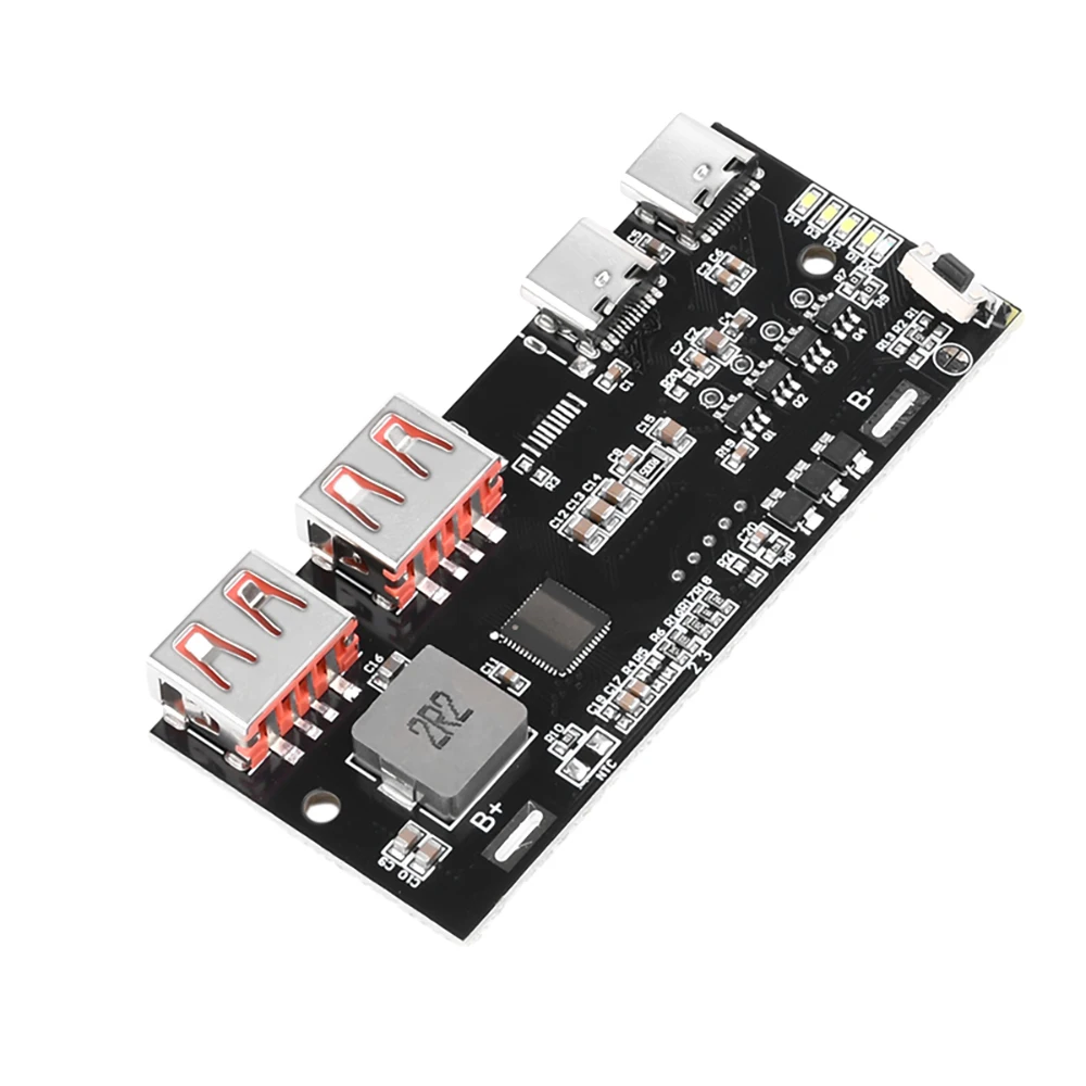 22.5W Power Bank Module Fast Charging DIY Circuit Board 3.2V LFP Battery Support QC4.0 PD3.0 Supports VOOC Protocol