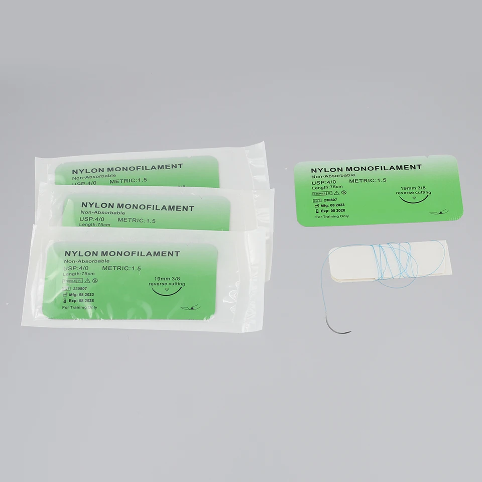 Nylon Silk Medical Surgical Suture Practice Kit