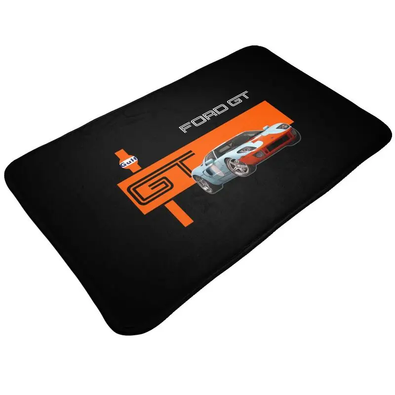 Le Mans 24 Ford Gt-40 Steve Mc Queen Mat Rug Carpet Floor Shaggy Beautiful Waterproof Light Luxury