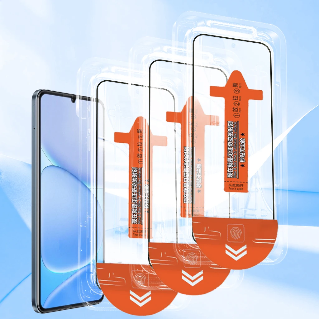 3-Pack HD Tempered Glass Screen Protector - Premium Protective Film