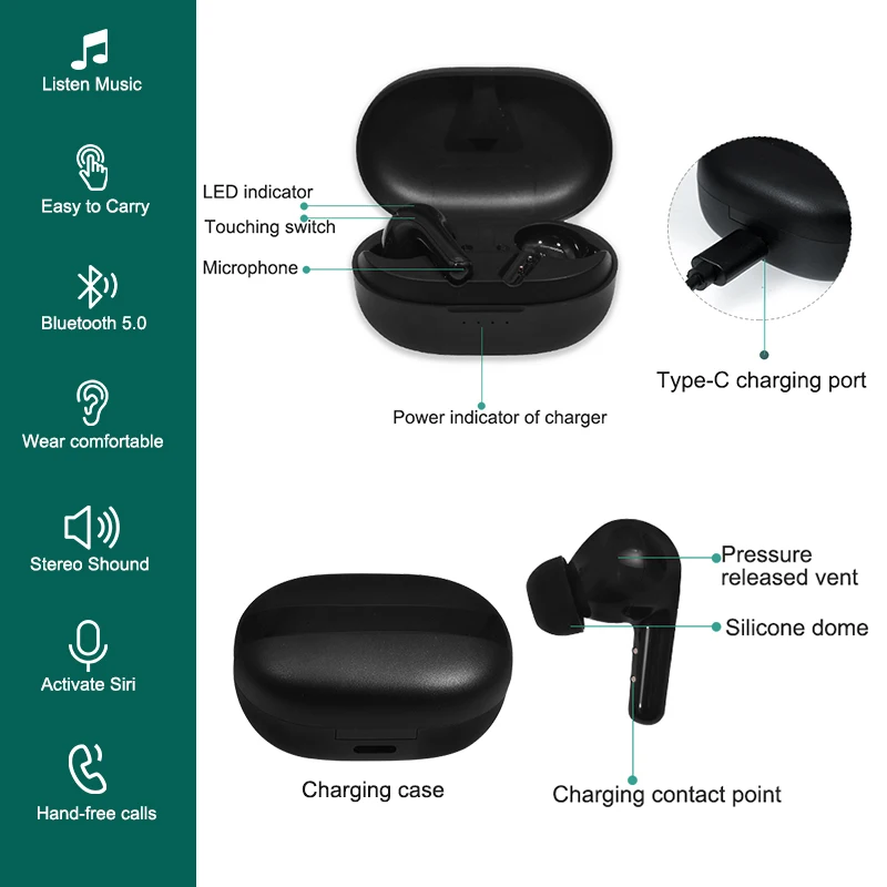 Rechargeable Hearing Aids Bluetooth Hearing Aid with High Power Amplifier Severe Loss Sound Ampli For Deafness aparelho auditivo 3