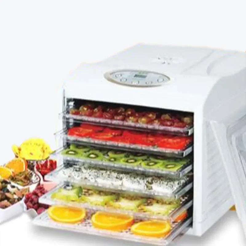 FD-980 Commercial Food Dehydrator Electric Fruit  Vegetable Meat Drying Machine Home Pet Food Dryer 220V 500W Food Processors 4