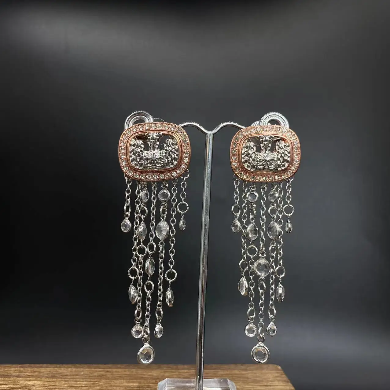 

Vintage Tassel Angel Tears Earrings