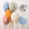 Cloth Balloon Ornament Soft Cloth Balloon Wall Hanging Decoration for Room Kids Bedroom Fabric Ornament Pendant for Newborn Baby 5