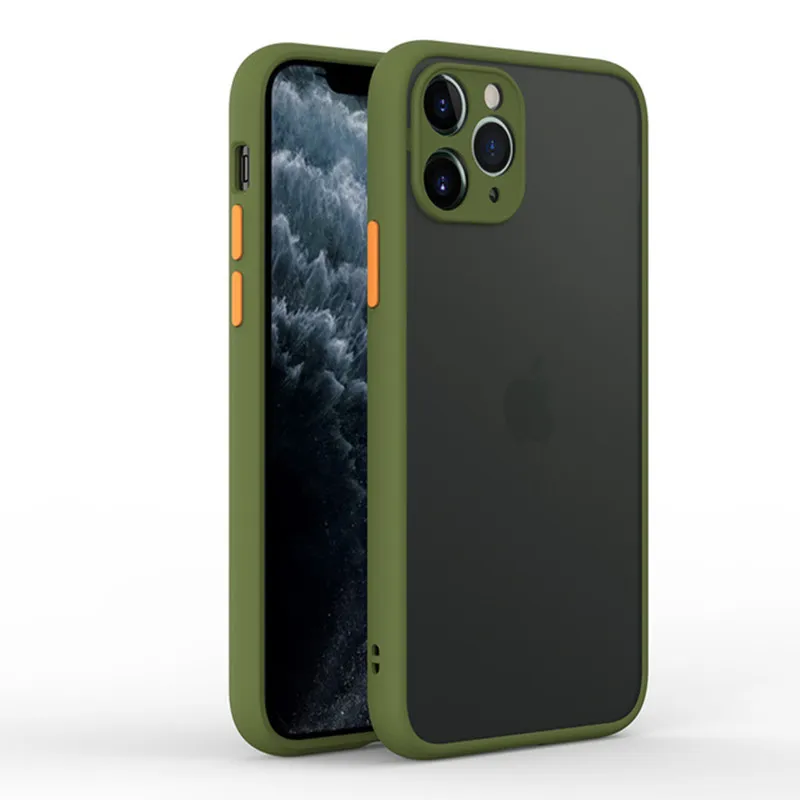 Matte Shockproof Soft Phone Case - Enhanced Protection Back Cover