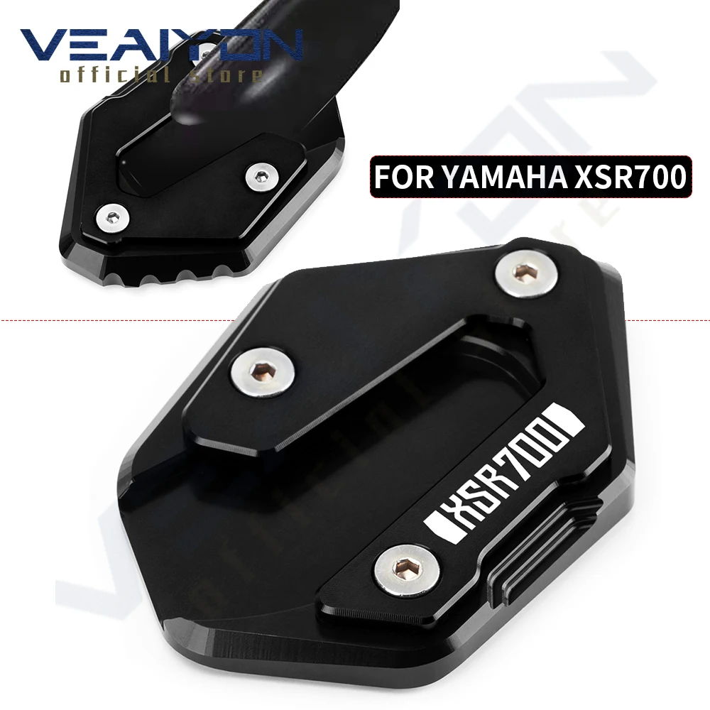 

For Yamaha XSR700 XSR 700 2014 2015 2016 2017 2018 2019 2020 2021 2022 Kickstand Side Stand Extension Enlarge Plate Pad