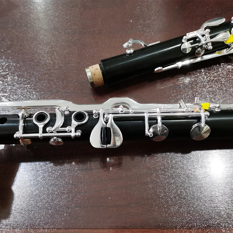 ANMUTIG Oehler System G Tune Clarinet Ebony Clarinet Silver Plated 18 Keys
