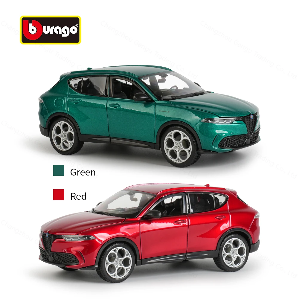 Bburago 1:24 Alfa Romeo Tonale Die-Cast Collectible Car Toy