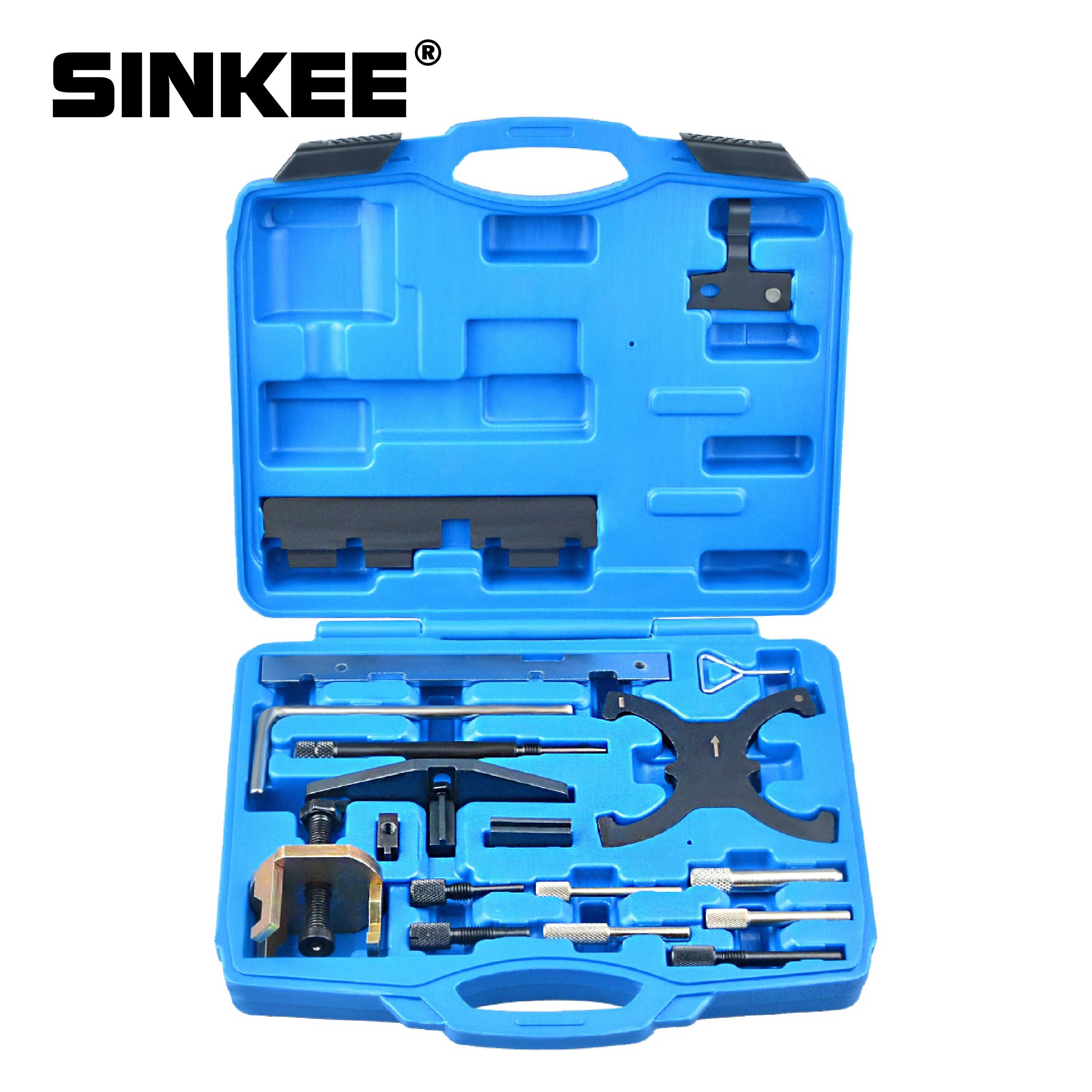 Engine Timing Tool Kit Camshaft & Flywheel Locking Tools For Ford Mazda Handheld Disassembly