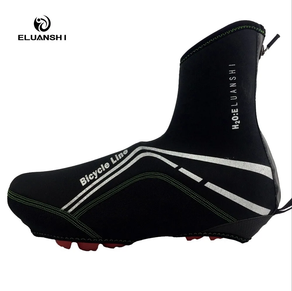 Waterproof Overshoes Rainproof Cycling Shoe Cover Resistant Protector MTB Rain Bike Bicycle Cubre Zapatos Black S M L XL Cotton