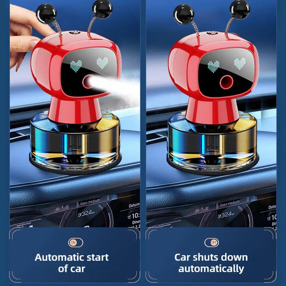 Rechargeable Car Air Freshener Automatic Aromatherapy Diffuser