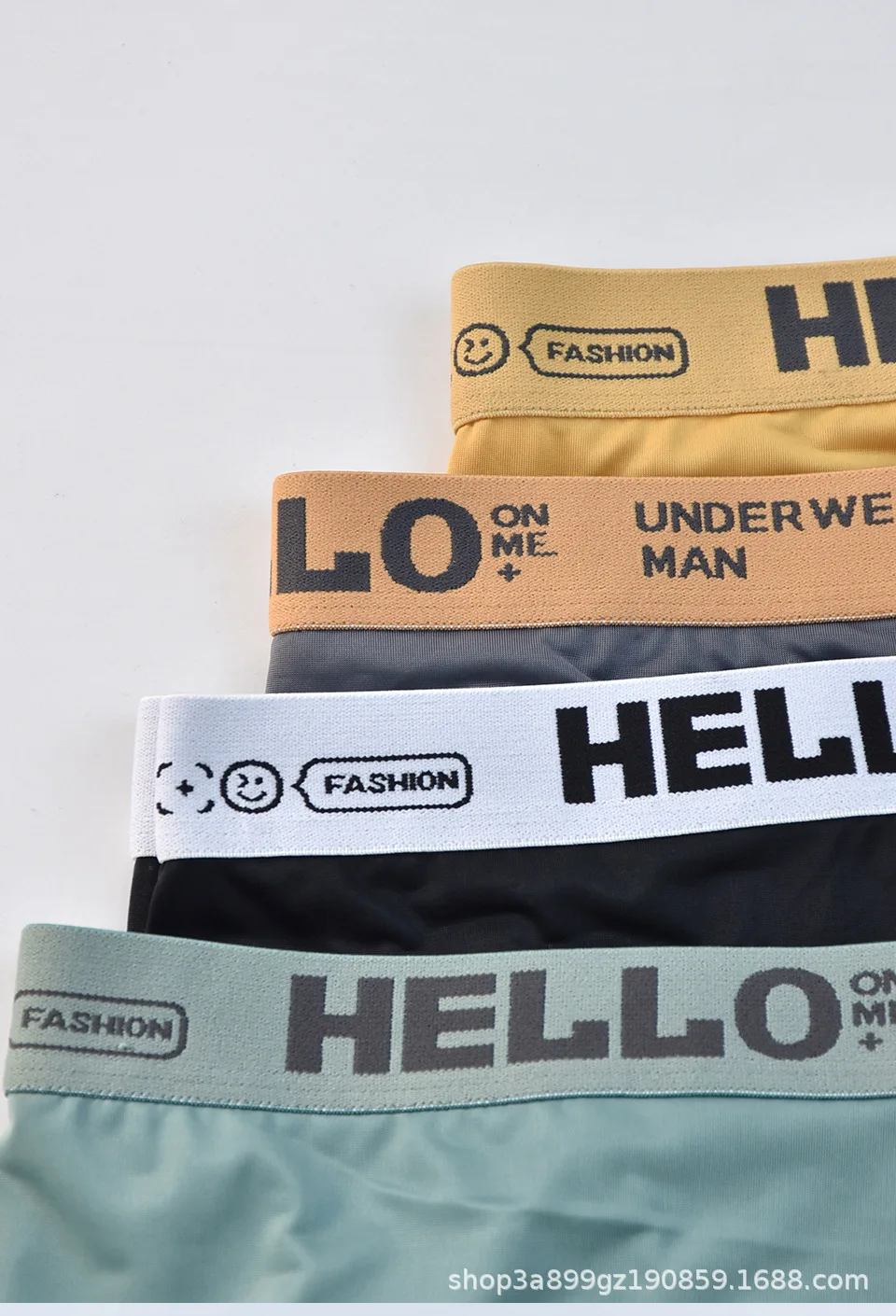 3Pcs Männer Höschen BoxerShorts Mann Unterwäsche Boxer Eis Seide Atmungsaktives Mesh Antibakterielle Männliche Unterhose Sexy Herren Shorts Briefs – Detail 8