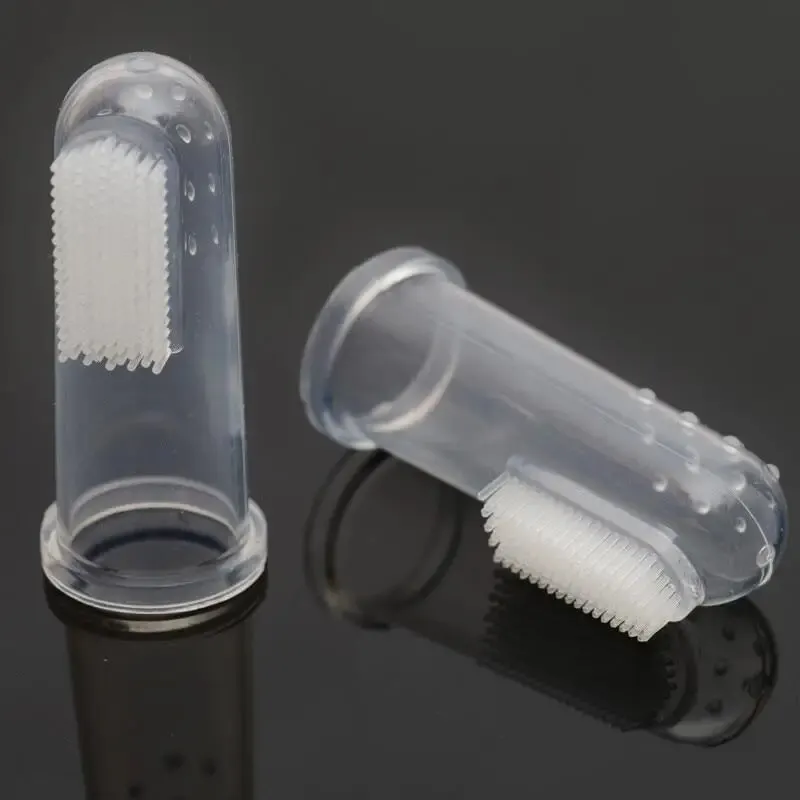 Pet Finger Toothbrush 5PCS Easy Effective Dental Care for Dogs and Cats