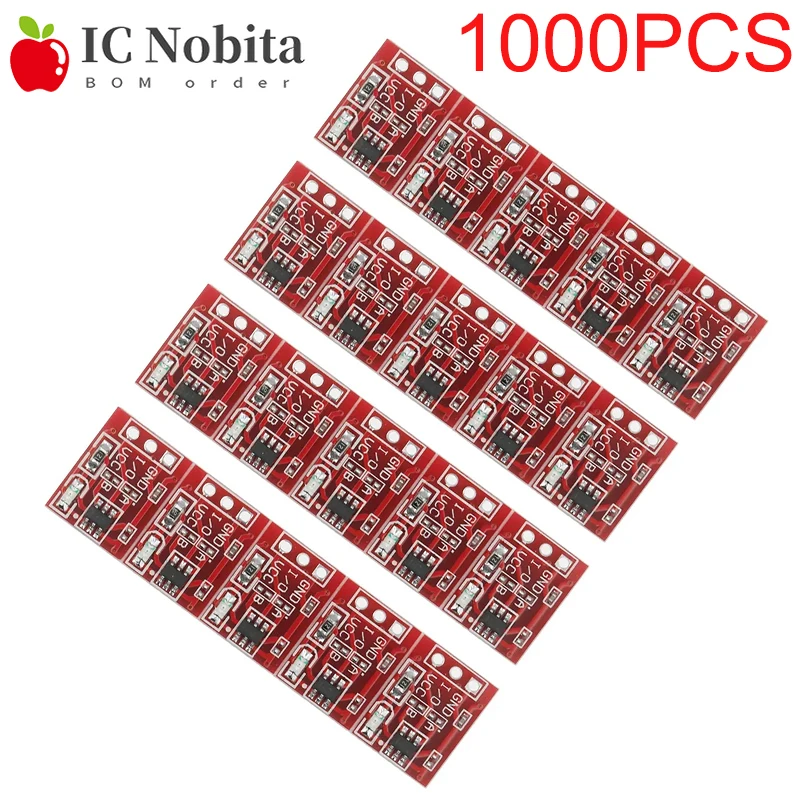 1000PCS TTP223 Touch-Taste Modul Kondensator Typ Einkanal Selbst Locking Touch Schalter Sensor Neue